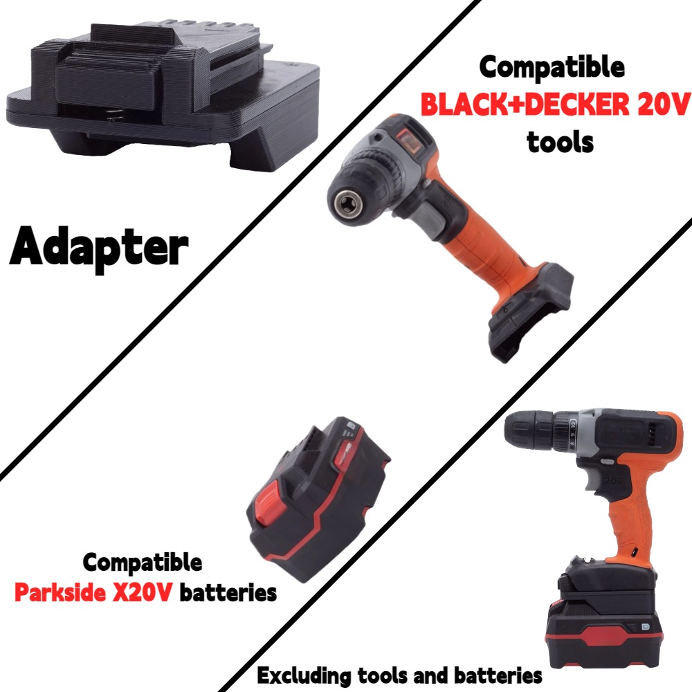 For Parkside X20V TEAM Li-ion  - Black+Decker Tool Cordless 评论和价格