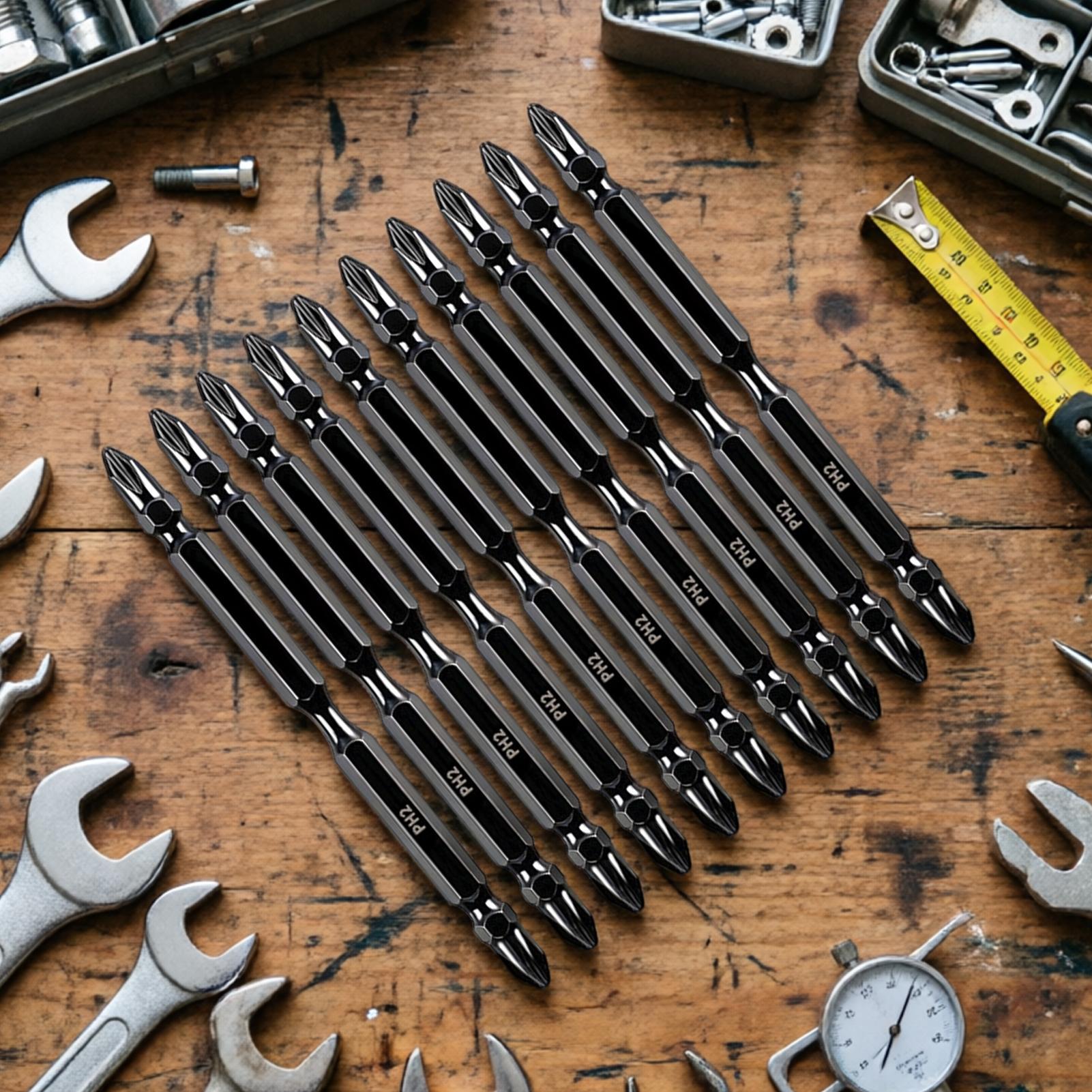 Magnetic Drill Bits Double-End - Screwdriver Set Precision 评论和价格