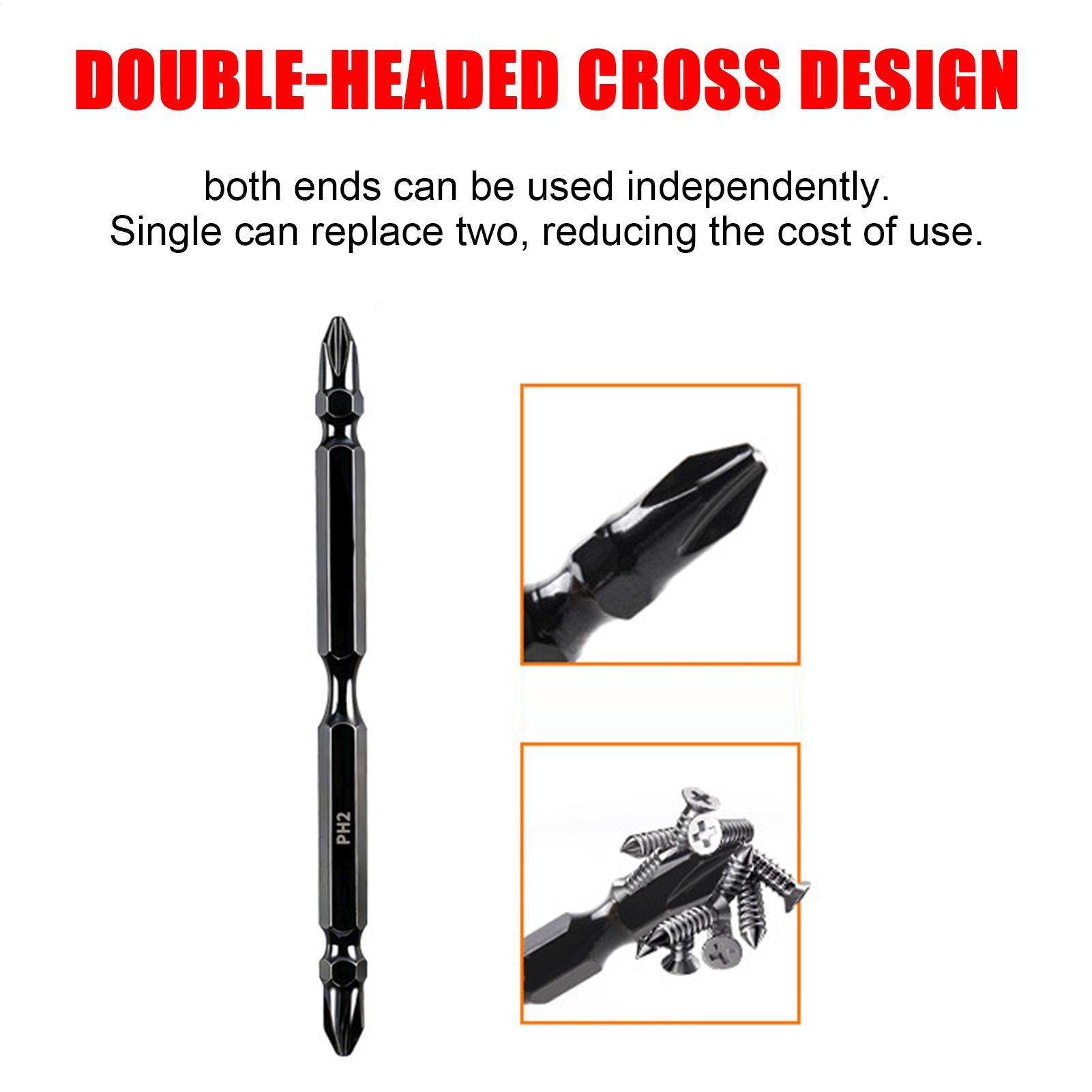 Magnetic Drill Bits Double-End - Screwdriver Set Precision 评论和价格
