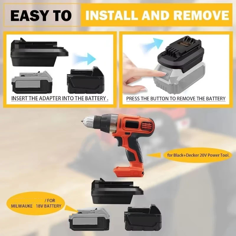 For Black Decker Tool Adapter  - Black+Decker Tool Cordless 评论和价格