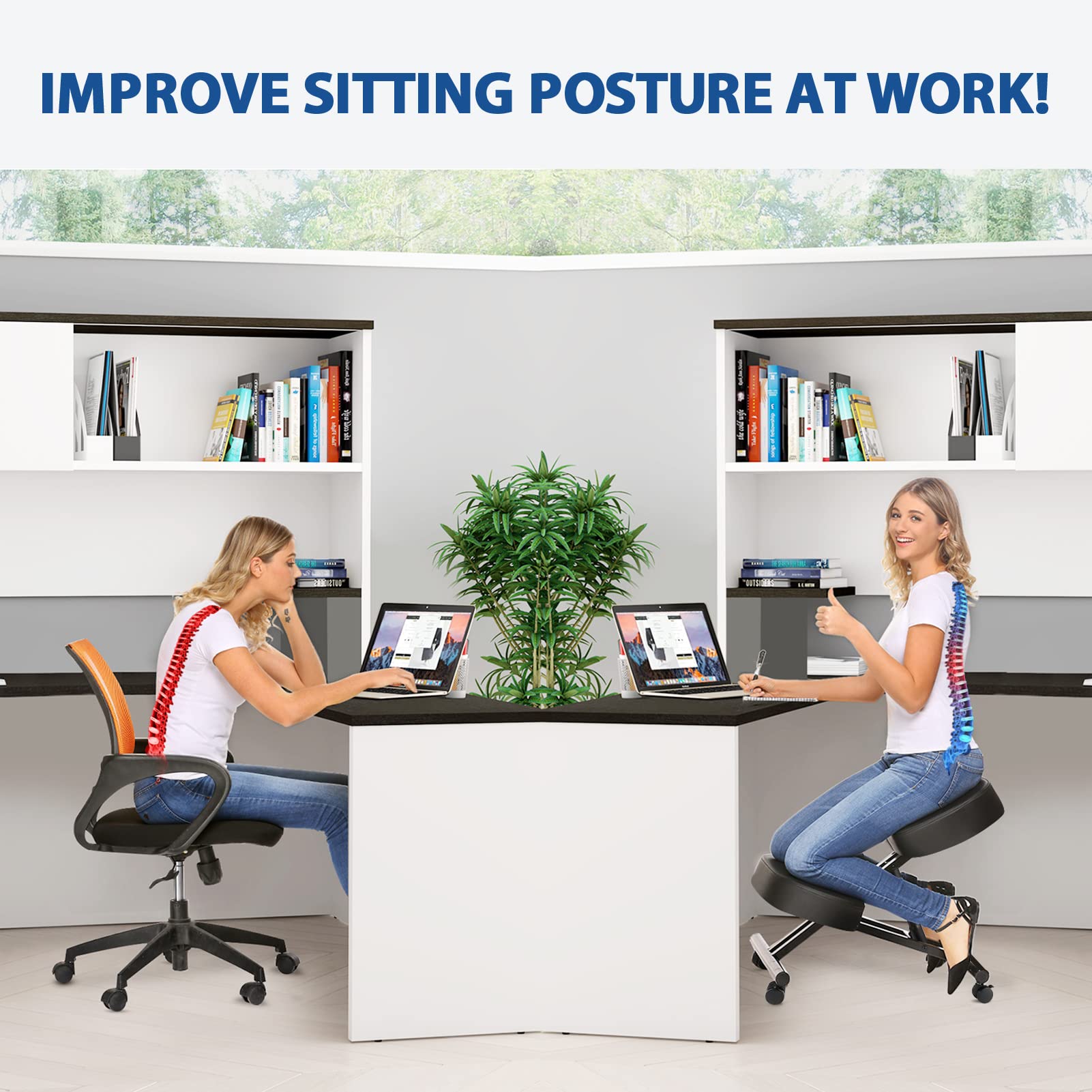 Kneeling Chair Ergonomic for O - Home Improvement Usa 评论和价格