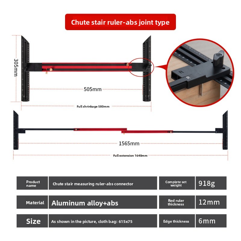 Aluminum Alloy Stair Ruler,Hig - Home Improvement Usa 评论和价格