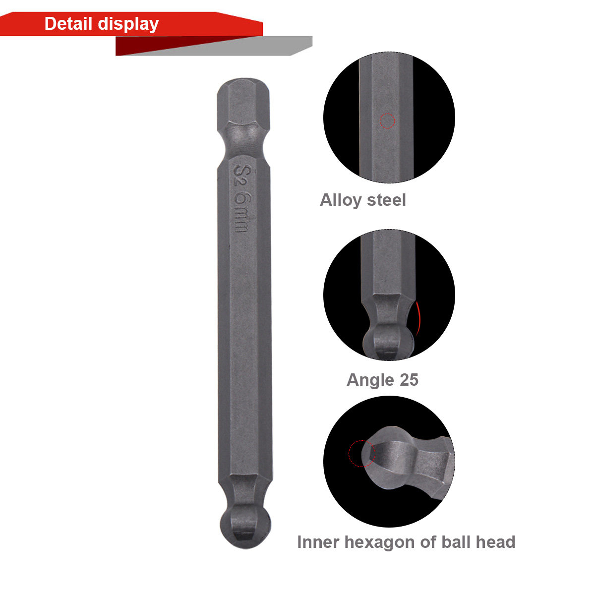 7Pcs Alloy Steel Ball End Scre - Screwdriver Set Precision 评论和价格