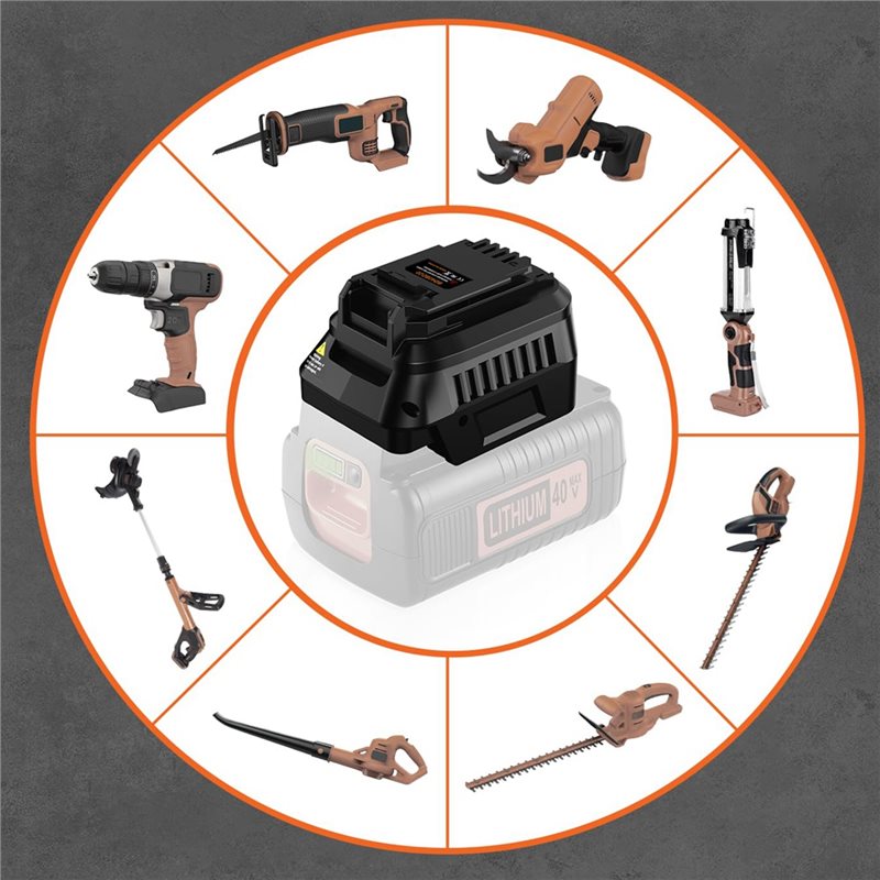 Y42A-Battery Adapter For Black - Black+Decker Tool Cordless 评论和价格