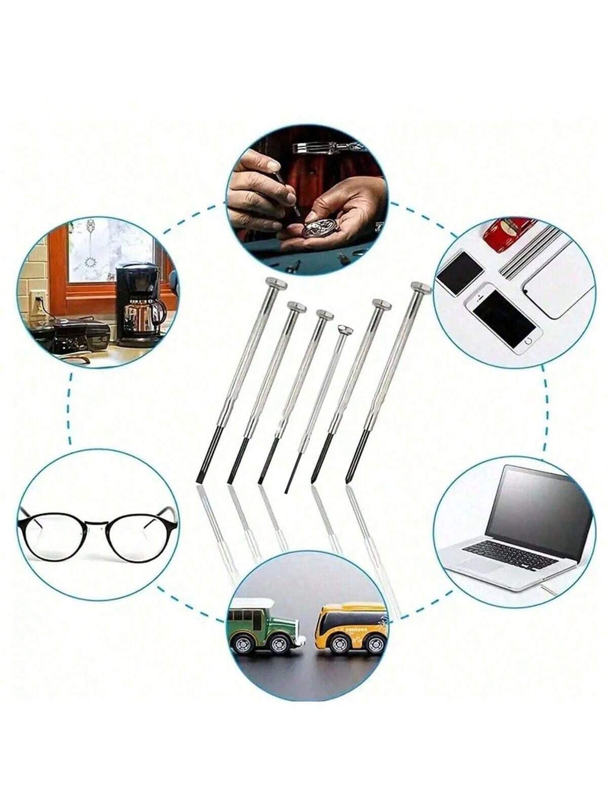 6pcs Screwdriver Set, Eyewear  - Screwdriver Set Precision 评论和价格